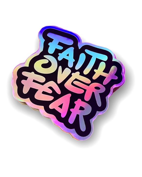 Faith Over Fear (Sticker)